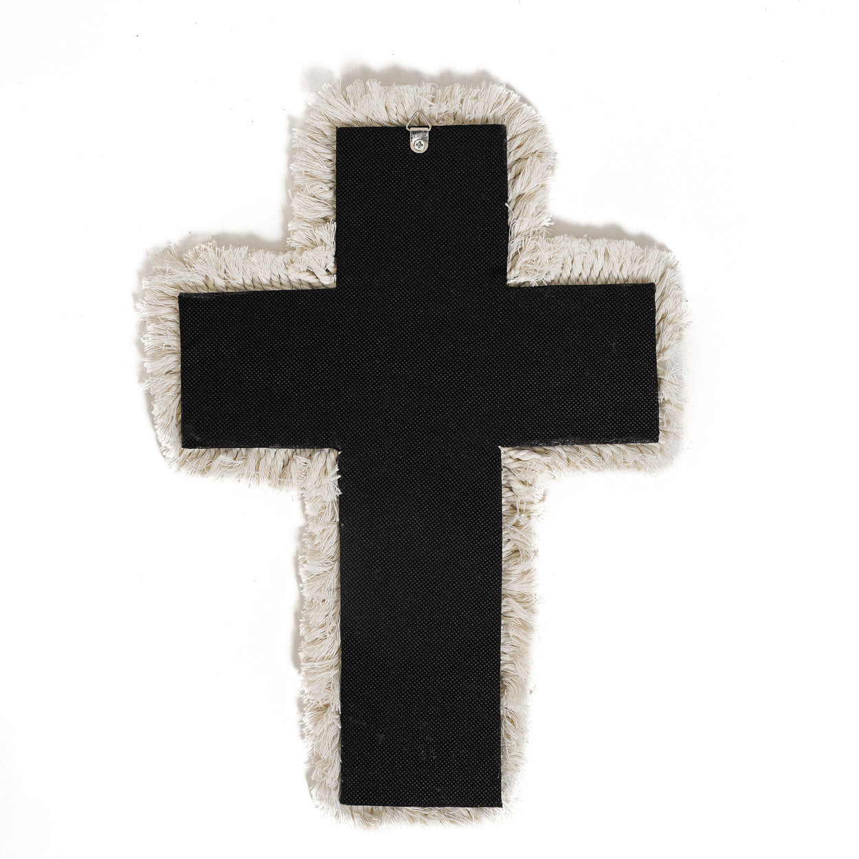 Das Makramee-Kreuz - Weiß