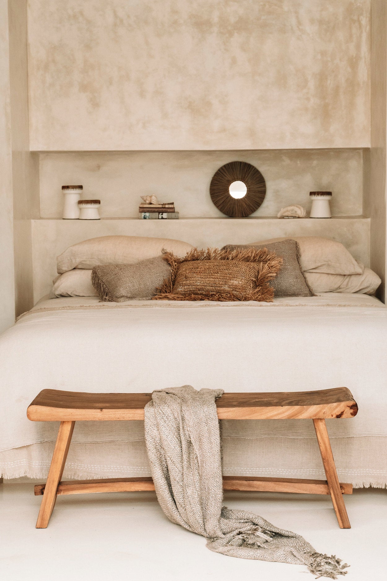 Le banc Suar - Naturel - 120