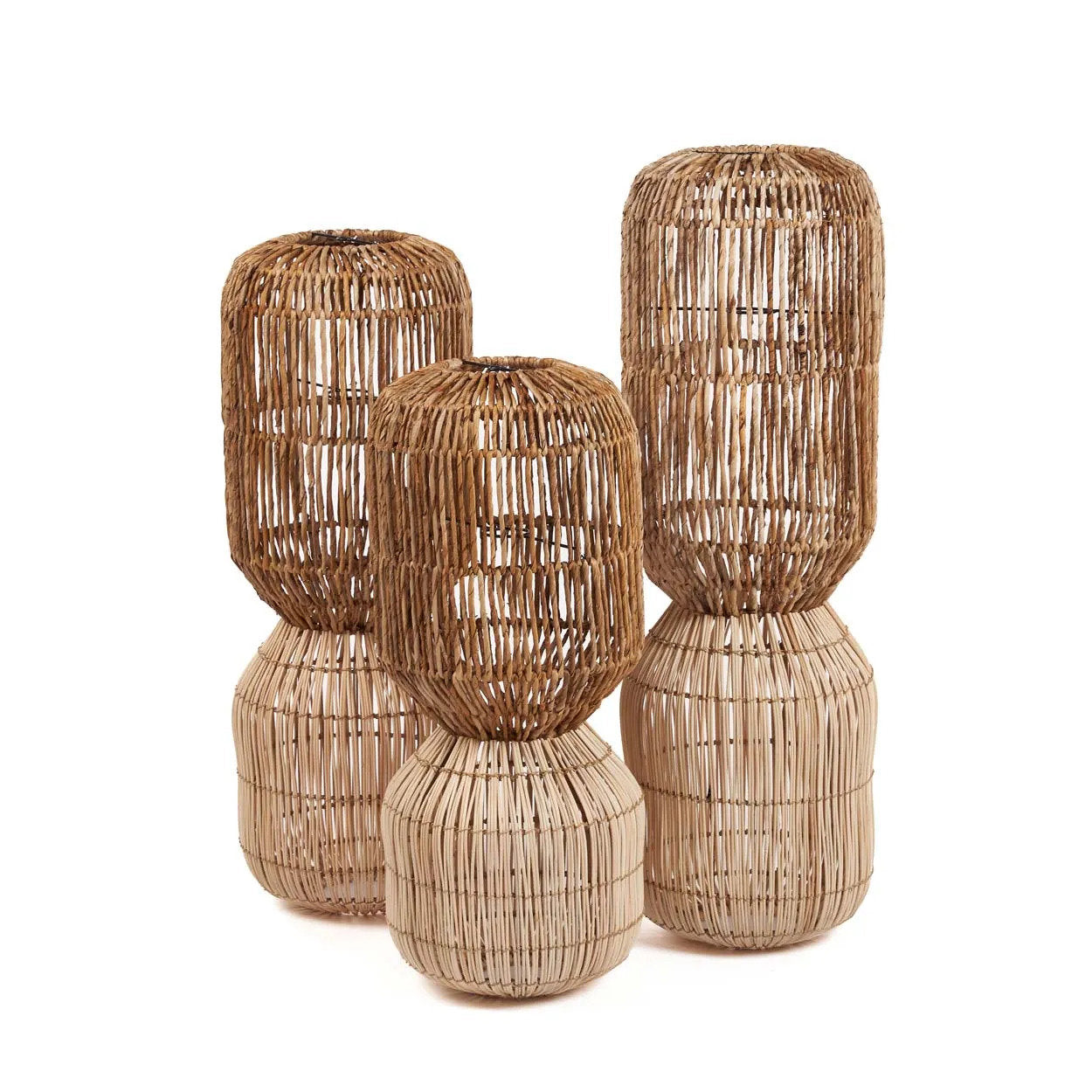 Lampe suspendue "ChemChem" - Naturelle - L