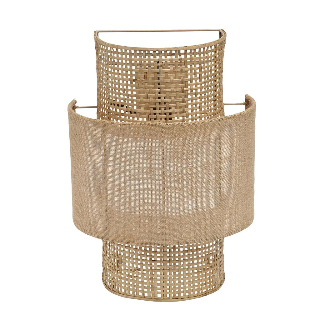 Lámpara de Pared de Yute "Bolly" - Natural - M