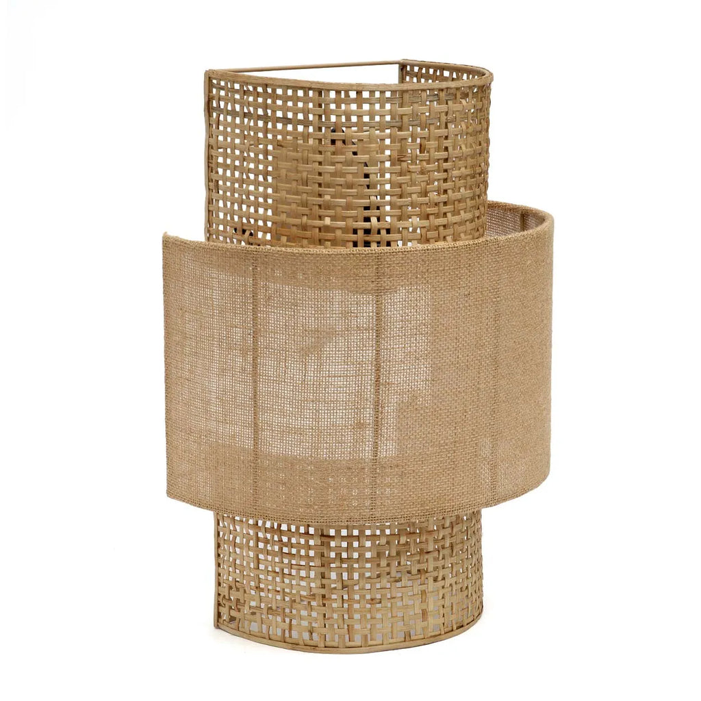 Lámpara de Pared de Yute "Bolly" - Natural - M