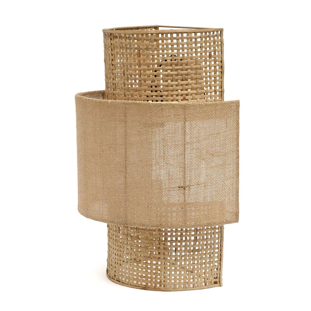 Wandleuchte "Bolly" aus Jute - Natur - M