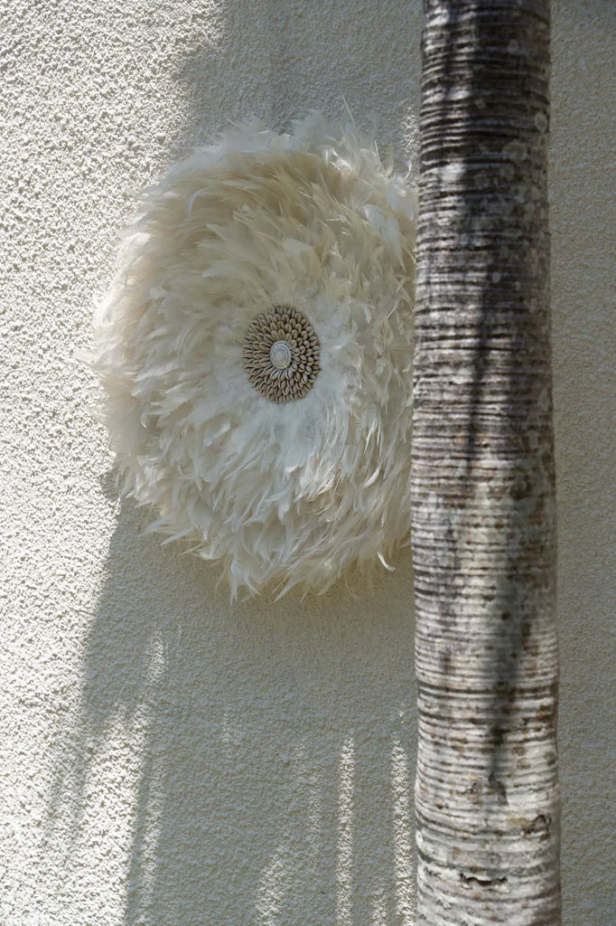 Die Wanddekoration "Coastal Juju" - Weiß - M