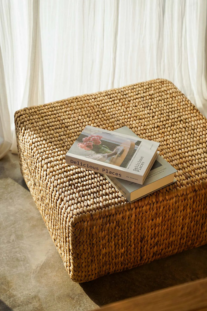 Il Pouf Giacinto - Quadrato - Naturale - M