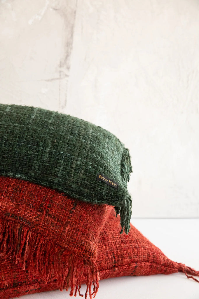 La housse de coussin "Oh My Gee" - Rouge cerise - 60x60