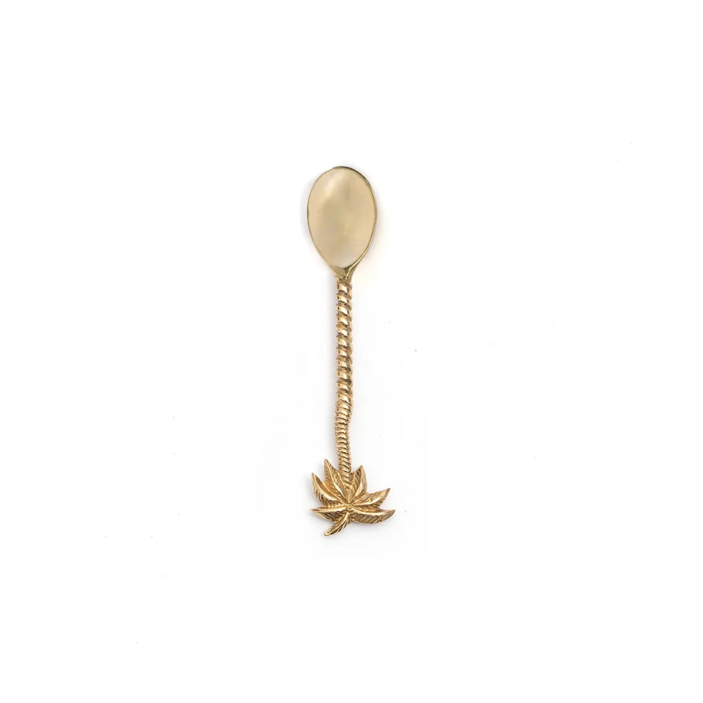 Colher de chá Palm Tree - Dourado