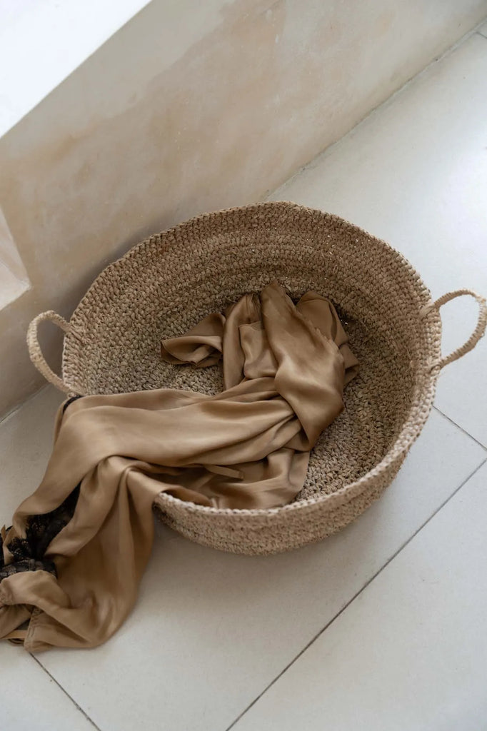 The Raffia Basket - Natural - L