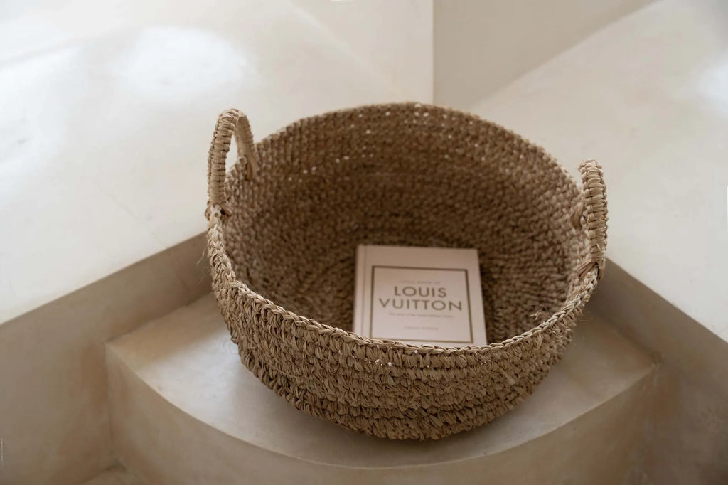 The Raffia Basket - Natural - L