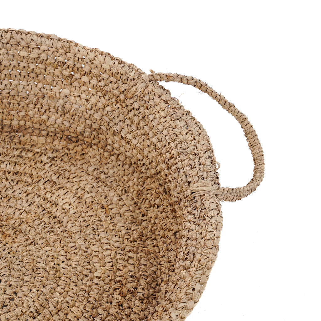 The Raffia Basket - Natural - L