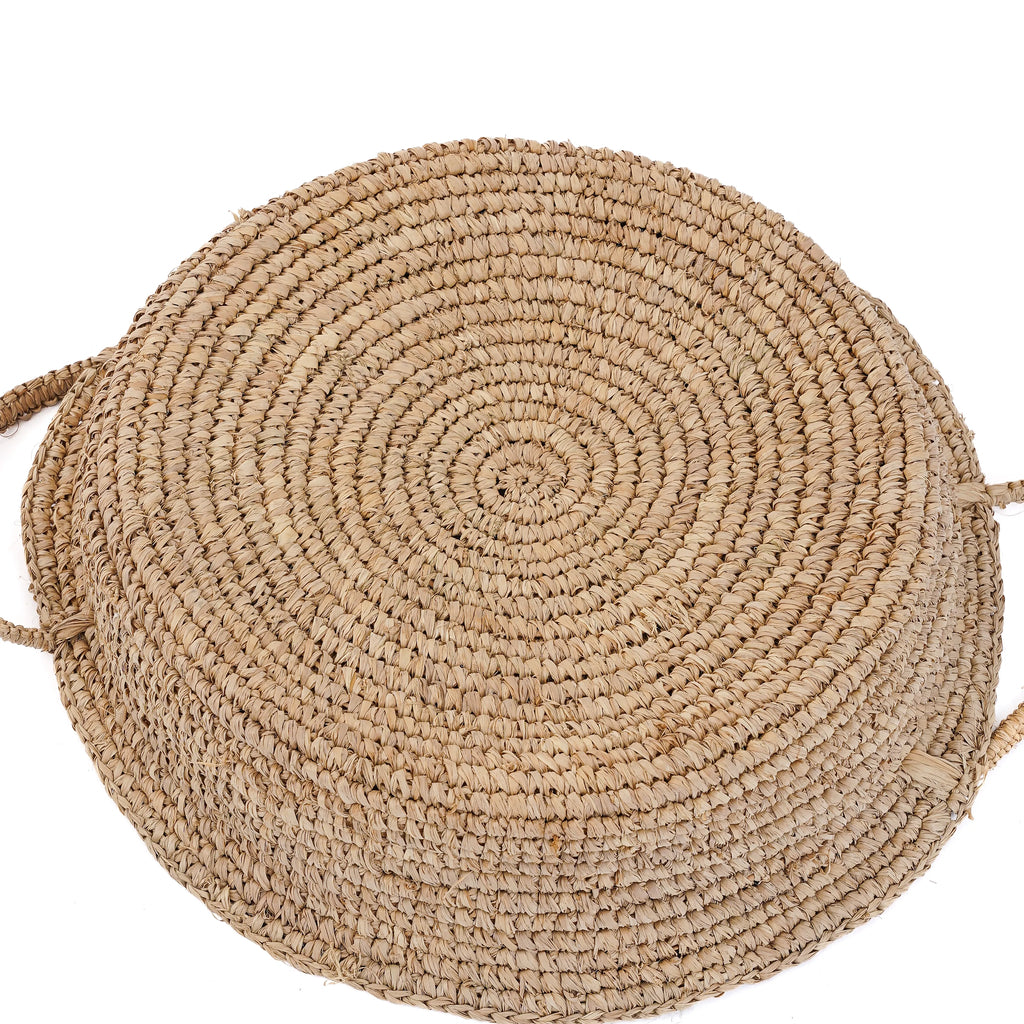The Raffia Basket - Natural - L