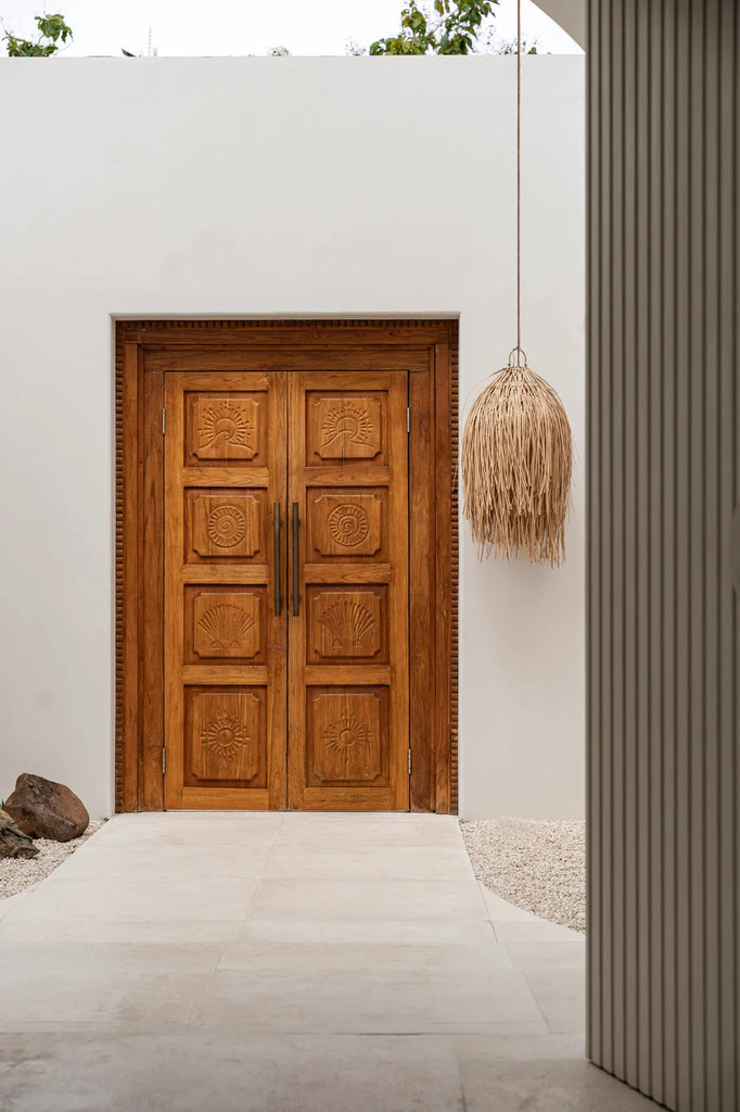 Die "Shaggy" Pendelleuchte - Natur - M