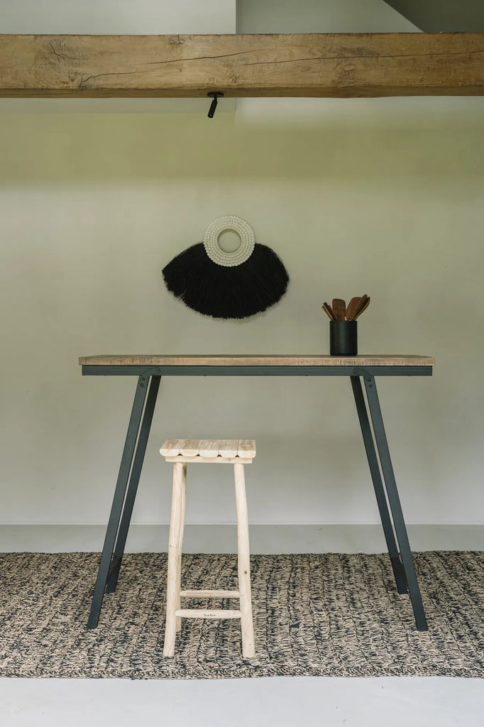 Décoration murale "Shell Alang Alang" - Noir