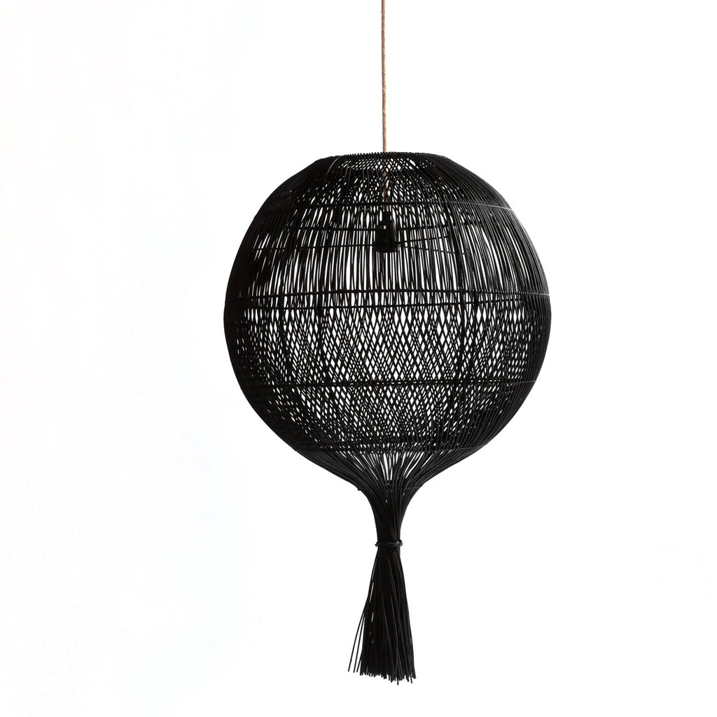 Lámpara de Suelo y Colgante "Wonton" - Negro