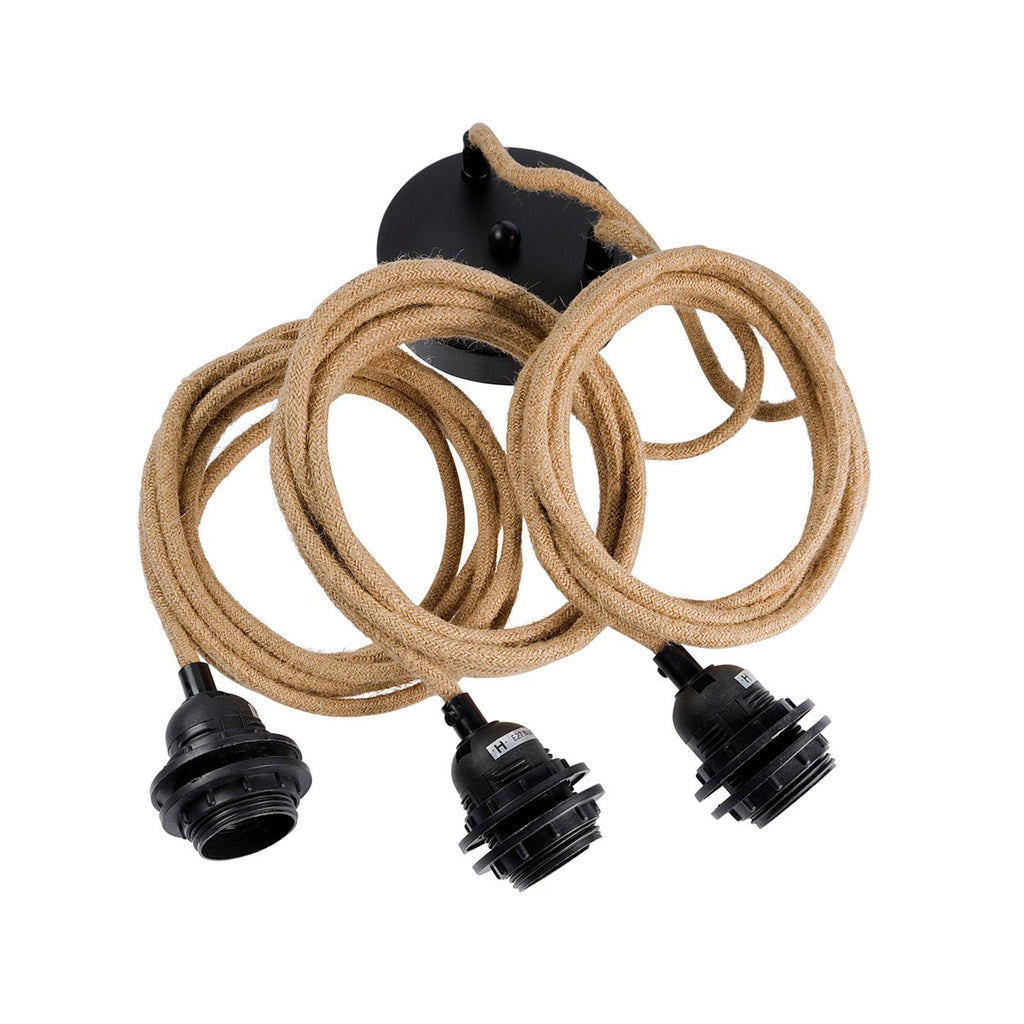 Cable para Lámpara Colgante - Natural - 3 Conexiones