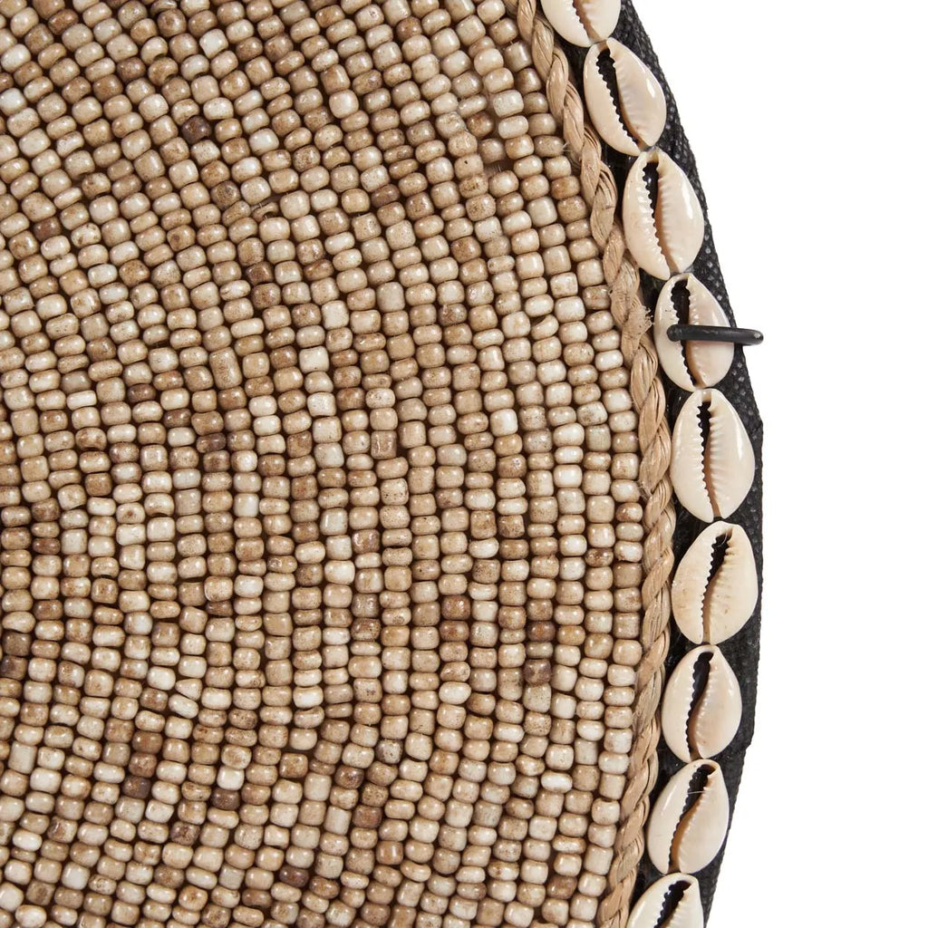 A Concha "Guadeloupe" com suporte - Branco natural