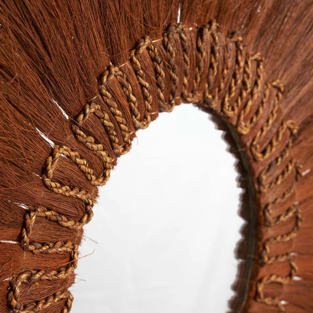 Le miroir "Simba" - Terre cuite - L