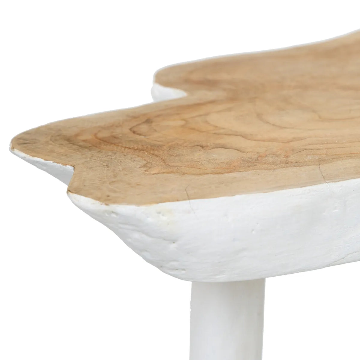 The "Organic" Side Table - Natural White
