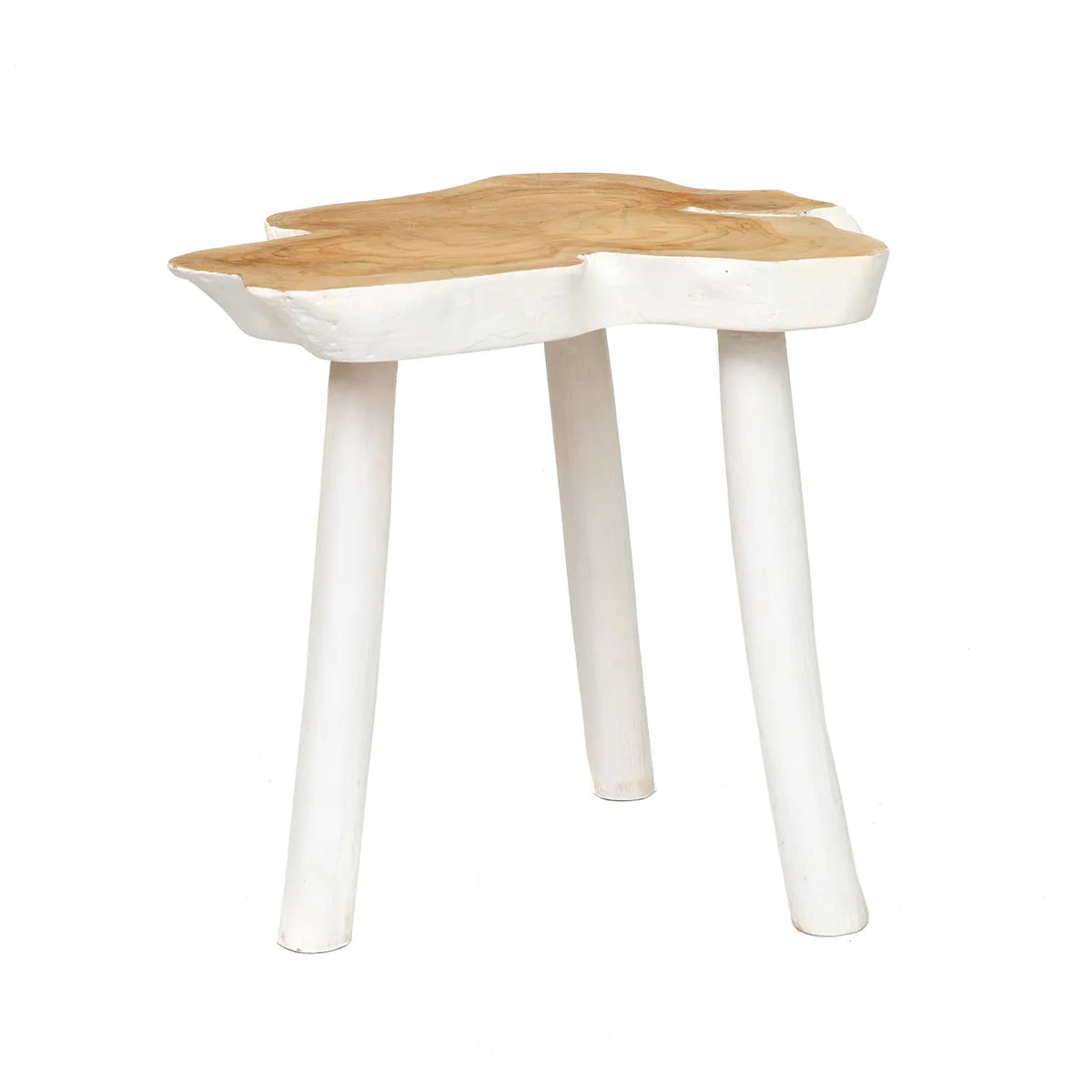 The "Organic" Side Table - Natural White