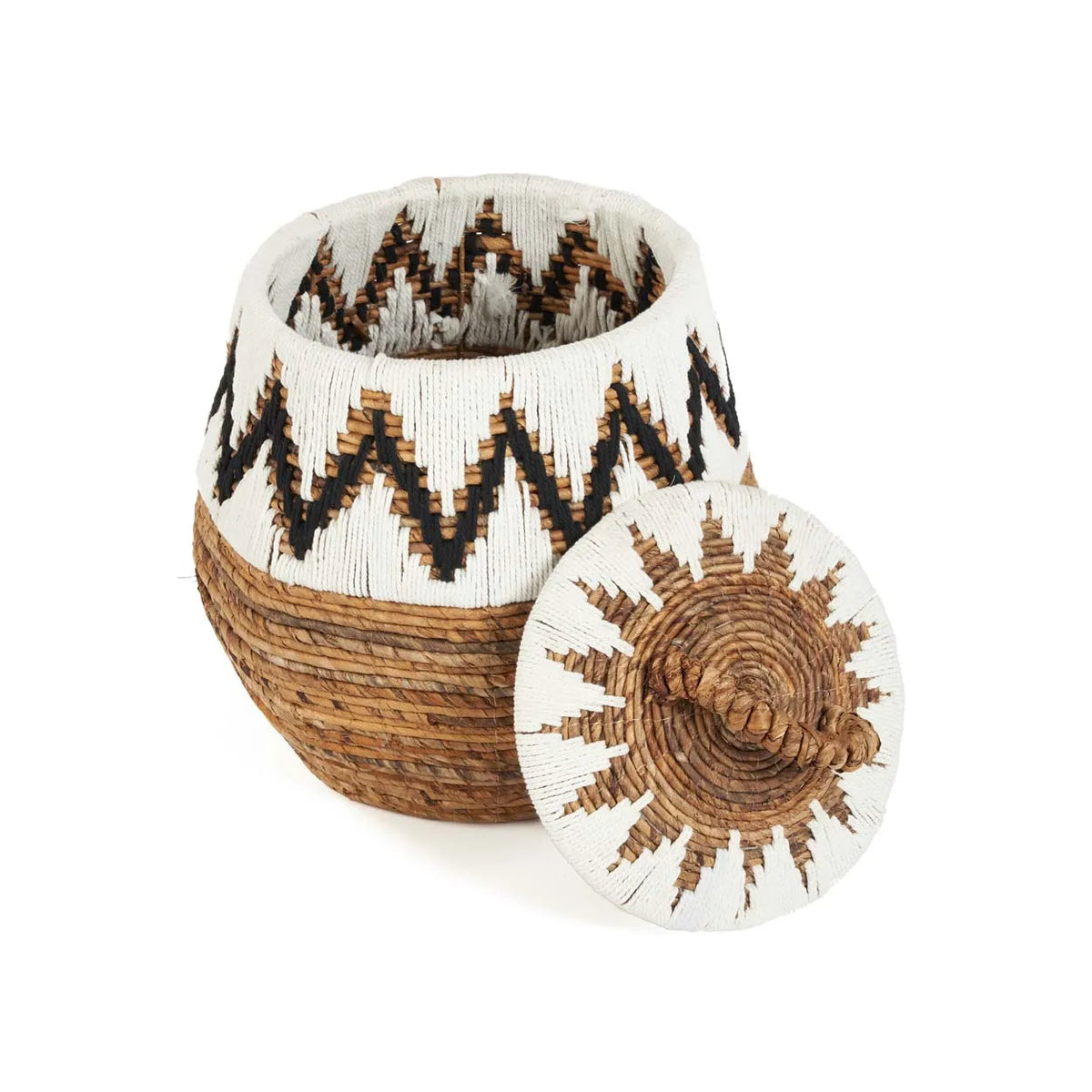 Panier "Little Bay Beach" - Blanc naturel - M