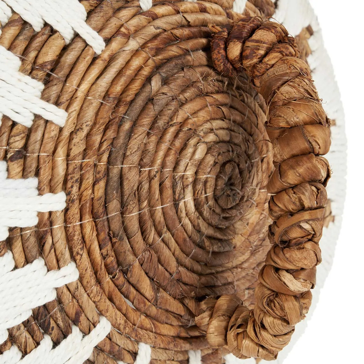 Panier "Little Bay Beach" - Blanc naturel - M