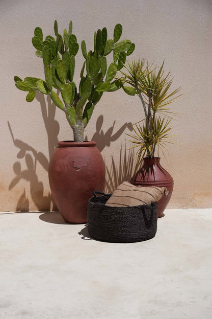 Καλάθι με τέσσερα χέρια - Μαύρο - L