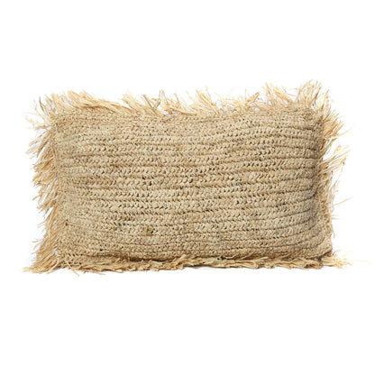 The Raffia Cushion Cover - Rectangular - Natural - 30x50
