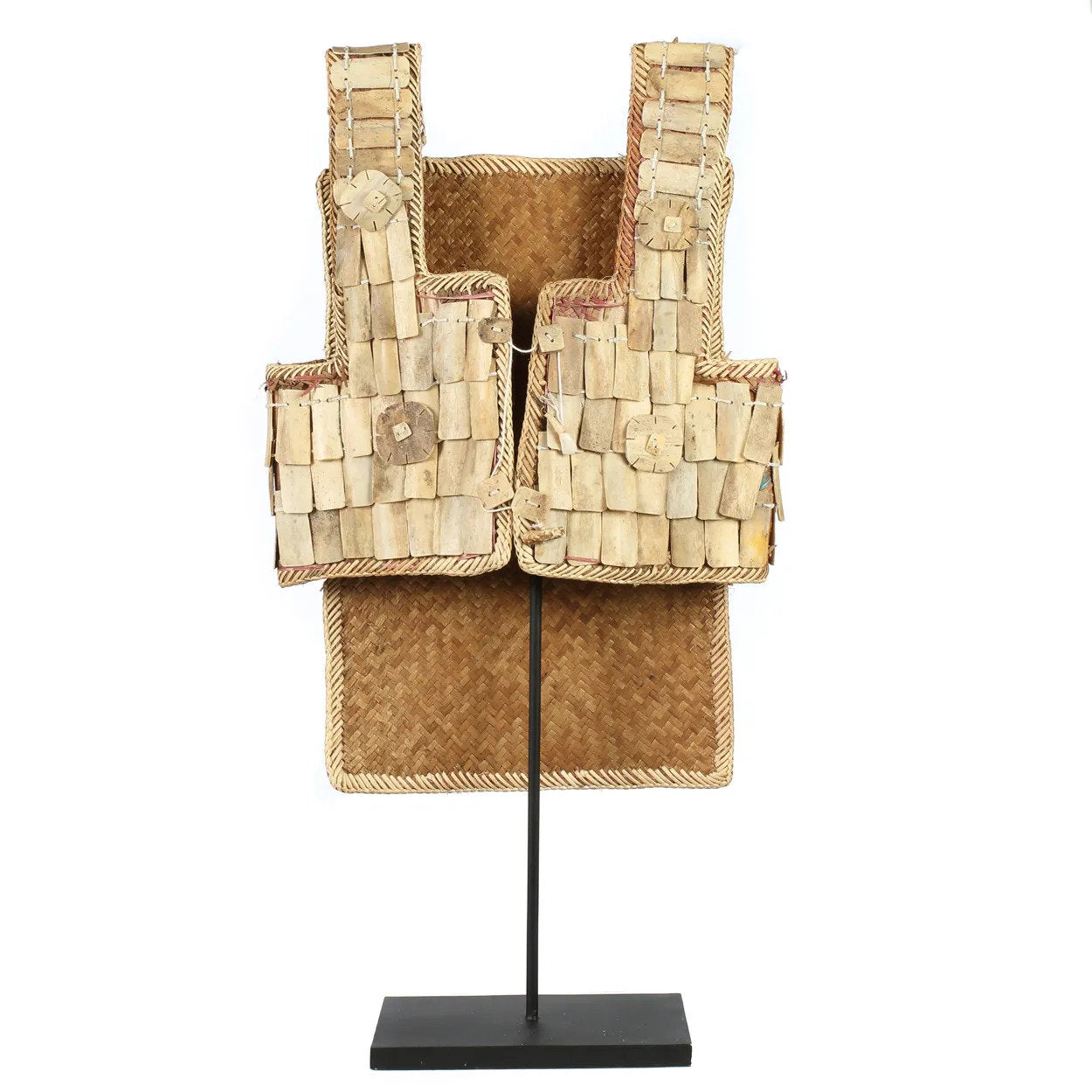 Der Krieger am Stand