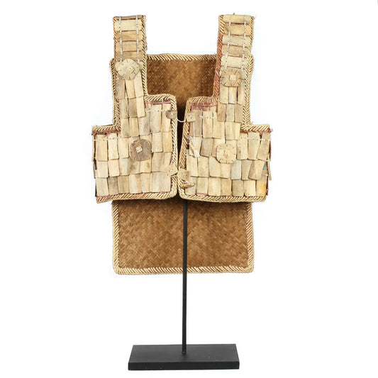 Der Krieger am Stand