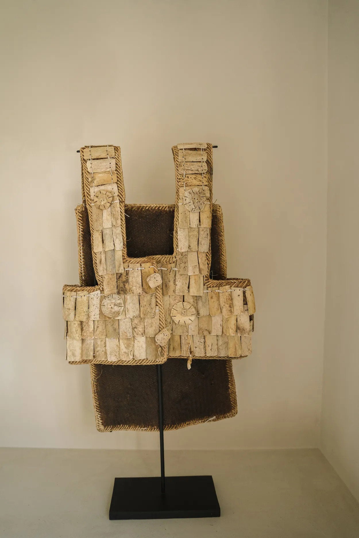 Der Krieger am Stand