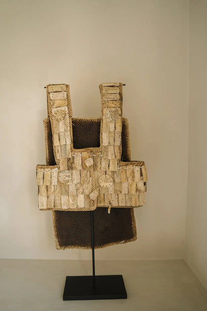 Der Krieger am Stand