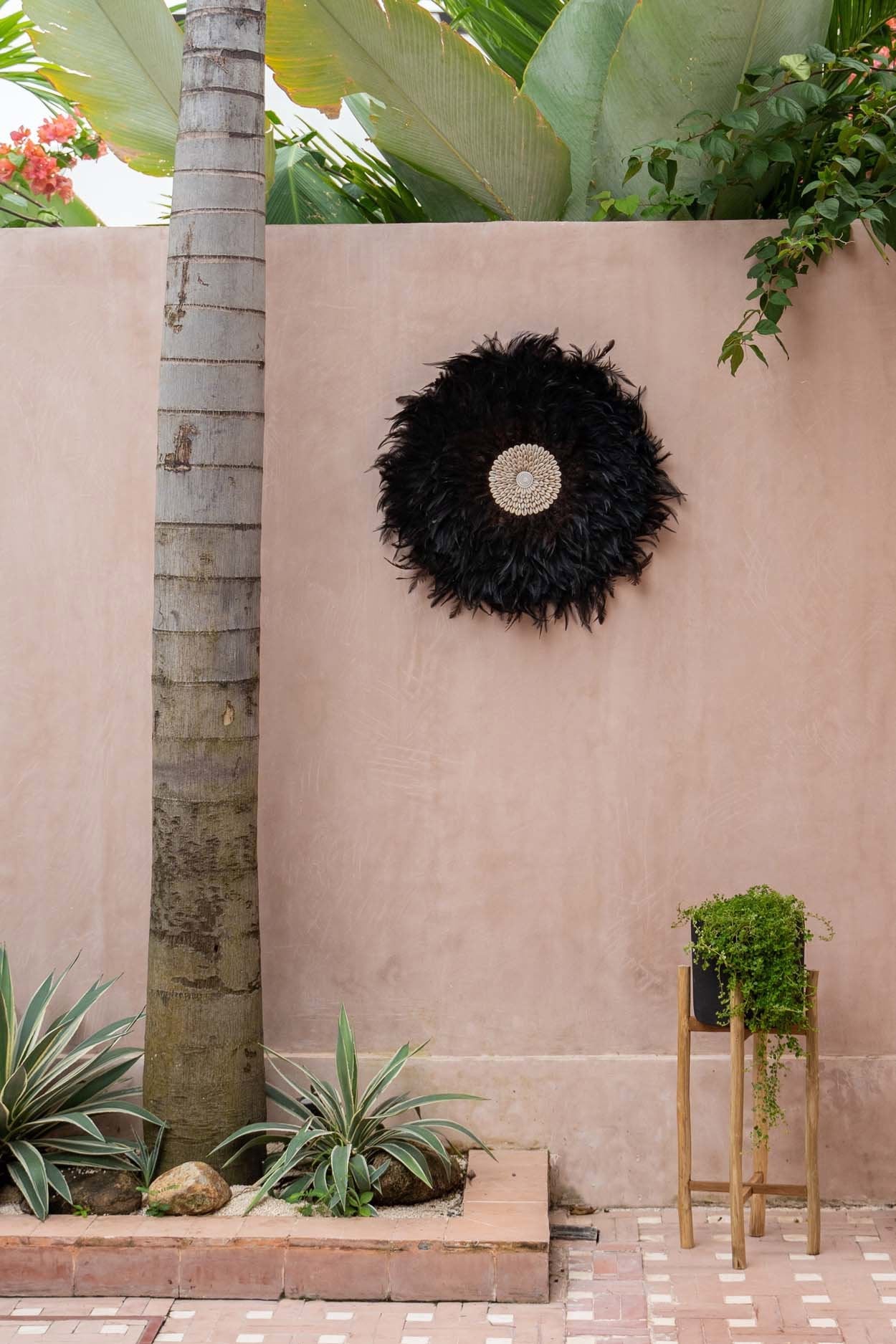 The "Coastal Juju" Wall Decoration - Black - L