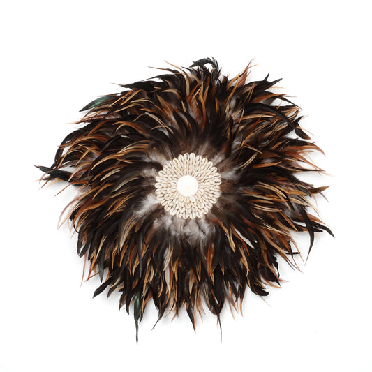 The "Coastal Juju" Wall Decoration - Black Brown - M