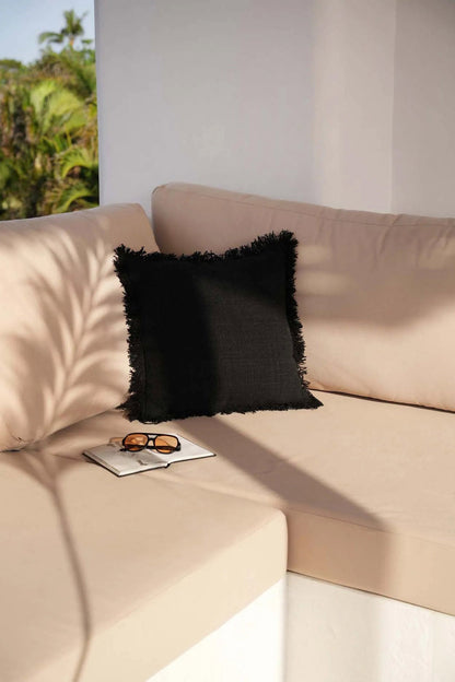 La housse de coussin Full Moon - Noir