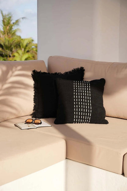 La housse de coussin Full Moon - Noir