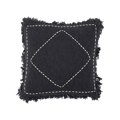 La housse de coussin "Kasbah" - Noir Blanc