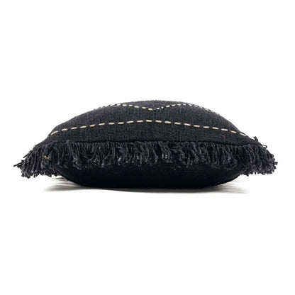 La housse de coussin "Kasbah" - Noir Blanc