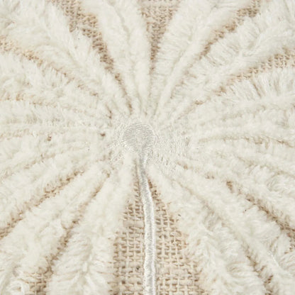 La housse de coussin Isla Palm - Blanc Naturel