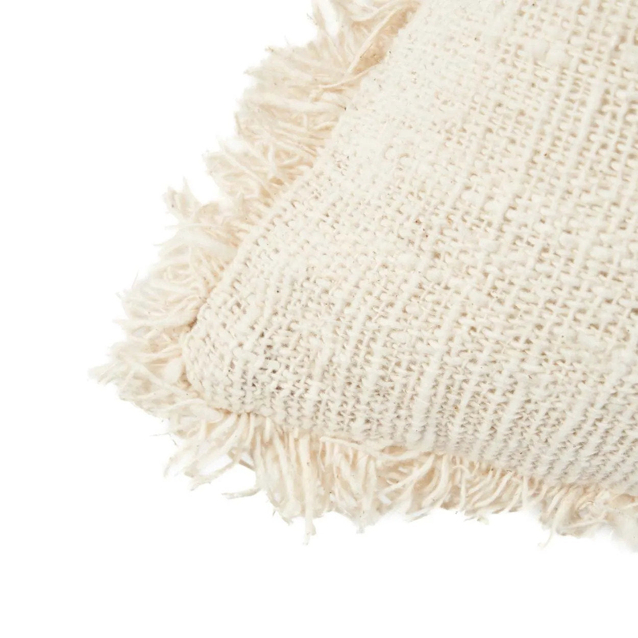 The "Gili Palm" Cushion Cover - Natural Black