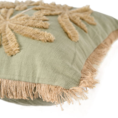 Der Tropical Breeze Kissenbezug - Waldgrün