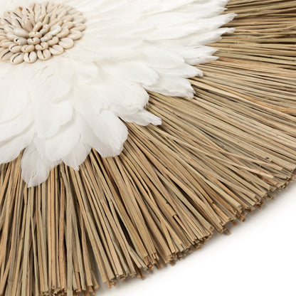 The "Alang" Feathers Juju - Natural White