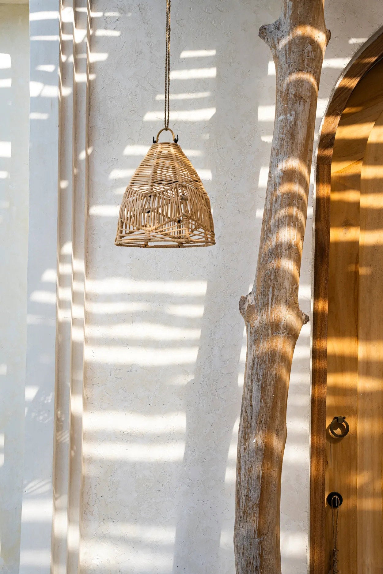 Lampe suspendue "Bala" - Naturelle - S