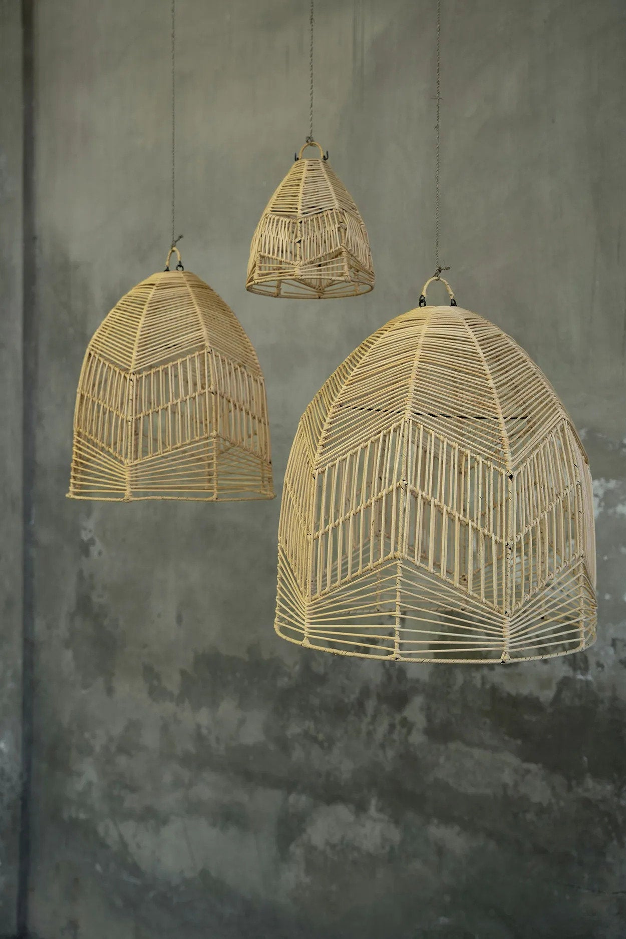Lampe suspendue "Bala" - Naturelle - S
