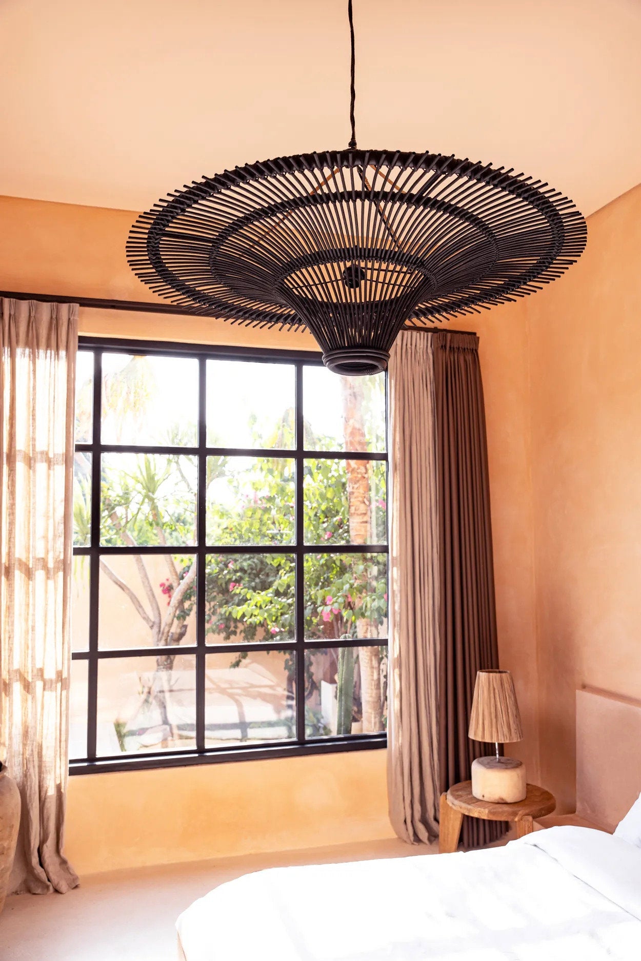 The "Sky" Pendelleuchte - Schwarz - XXL