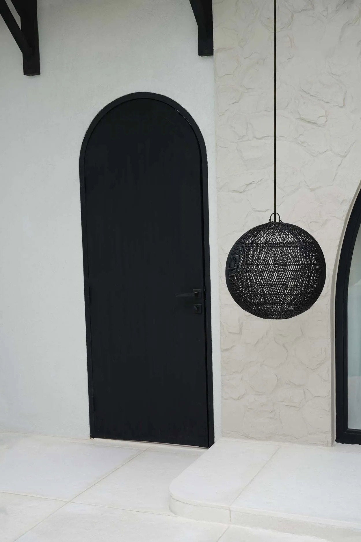 Lampe suspendue Bubble - Noir - M