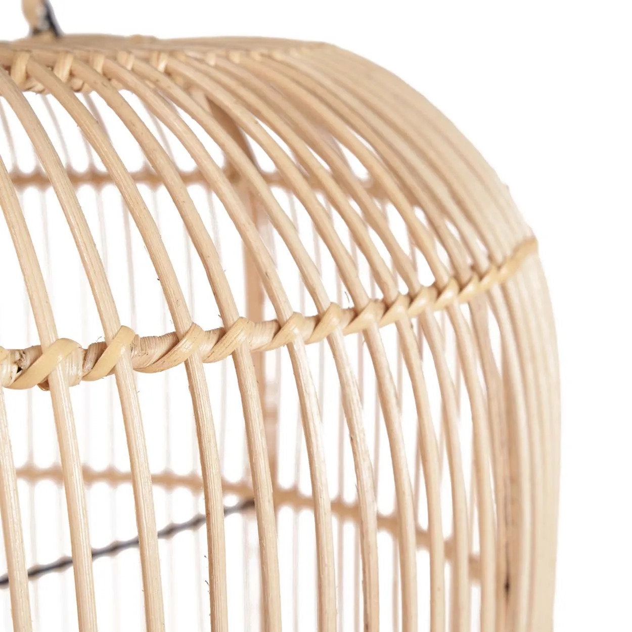 Lampe pendante "Bozelo" - Naturelle - L