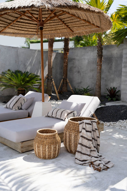 La housse de coussin "Oh My Gee" - Bohème Blanc - 30x50