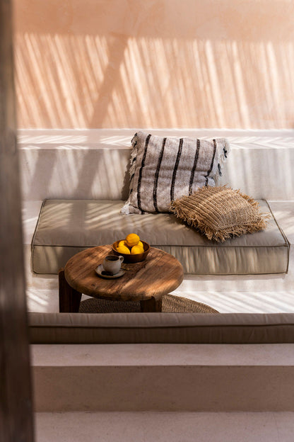 La housse de coussin "Oh My Gee" - Bohème Blanc - 60x60