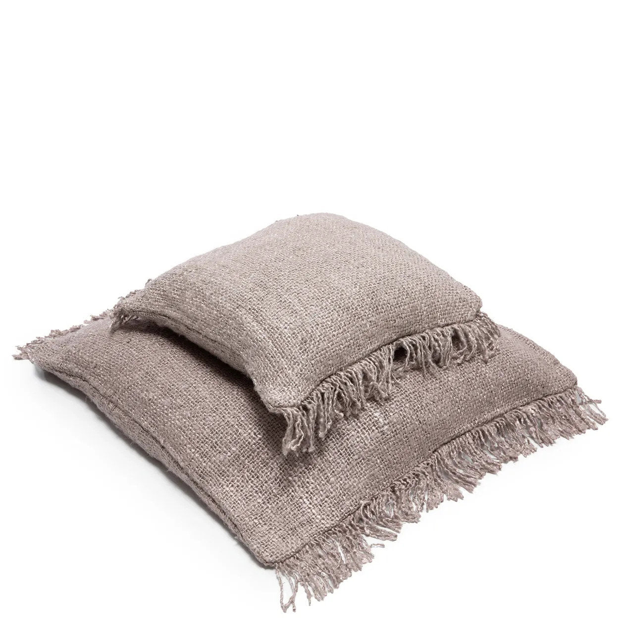 Der "Oh My Gee" Kissenbezug - Perlgrau - 60x60