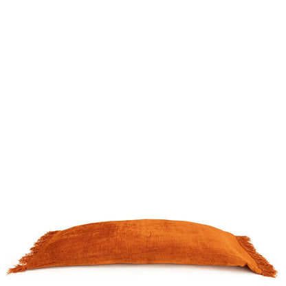 Der "Oh My Gee" Kissenbezug - Rostfarbener Samt - 35x100