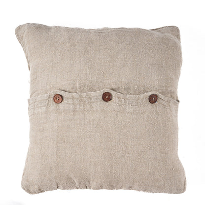 The Linen Edit Cushion Cover - Natural